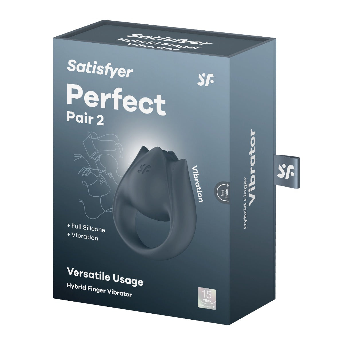 Satisfyer Perfect Pair 2 - Grey in Grey
