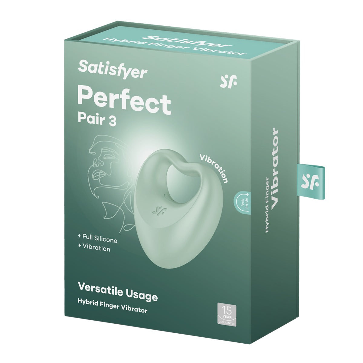 Satisfyer Perfect Pair 3 - Green in Green – with retail packaging