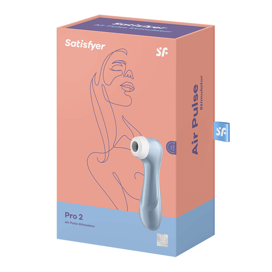 Satisfyer Pro 2 Generation 2 in Blue – with retail packaging 