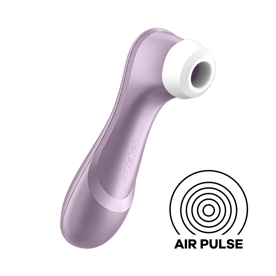 Satisfyer Pro 2 Generation 2 in Violet – front view #Colour_Violet