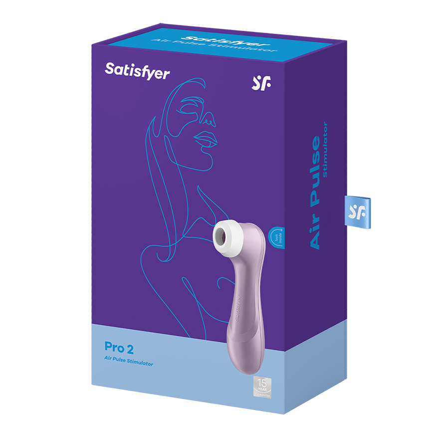 Satisfyer Pro 2 Generation 2 in Violet – with retail packaging 