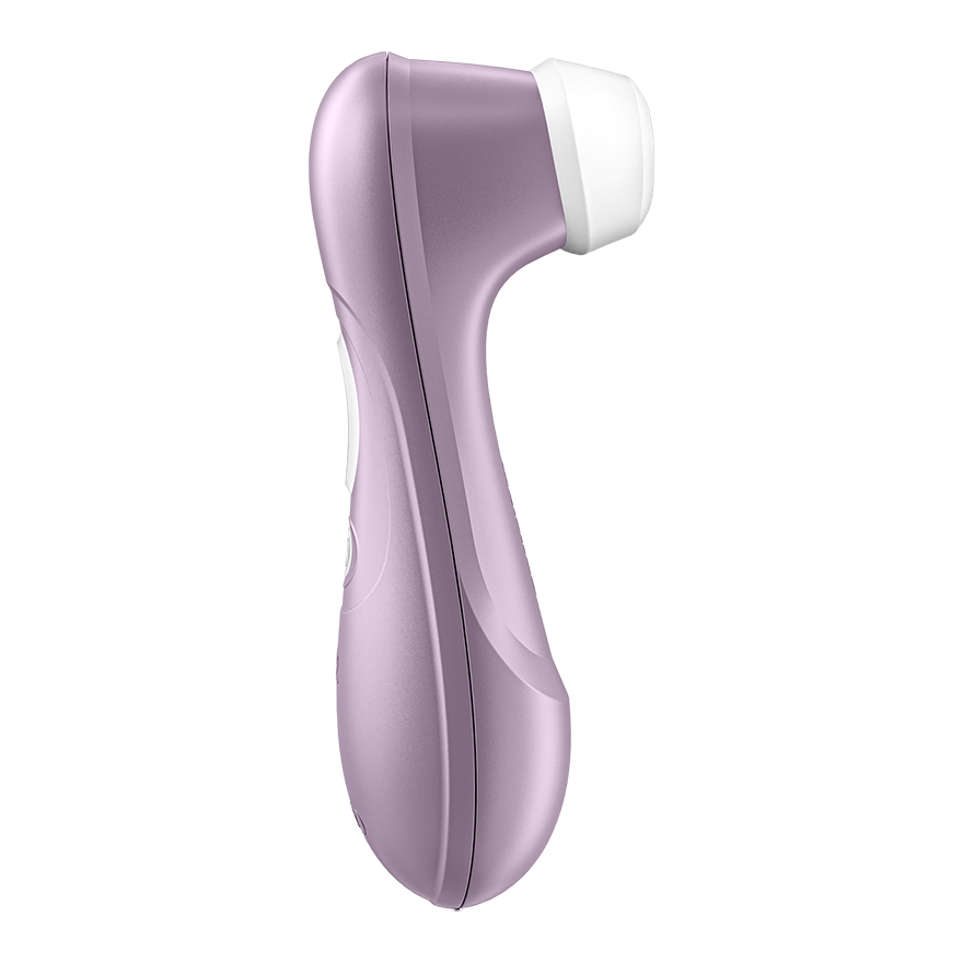 Satisfyer Pro 2 Generation 2 in Violet – side view 