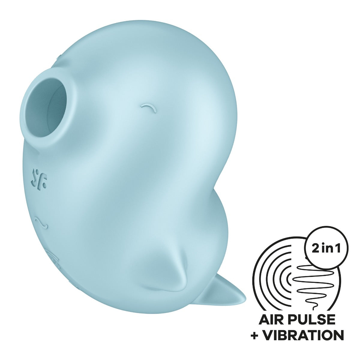Satisfyer Sassy Seal in Ice Blue – alternate product view