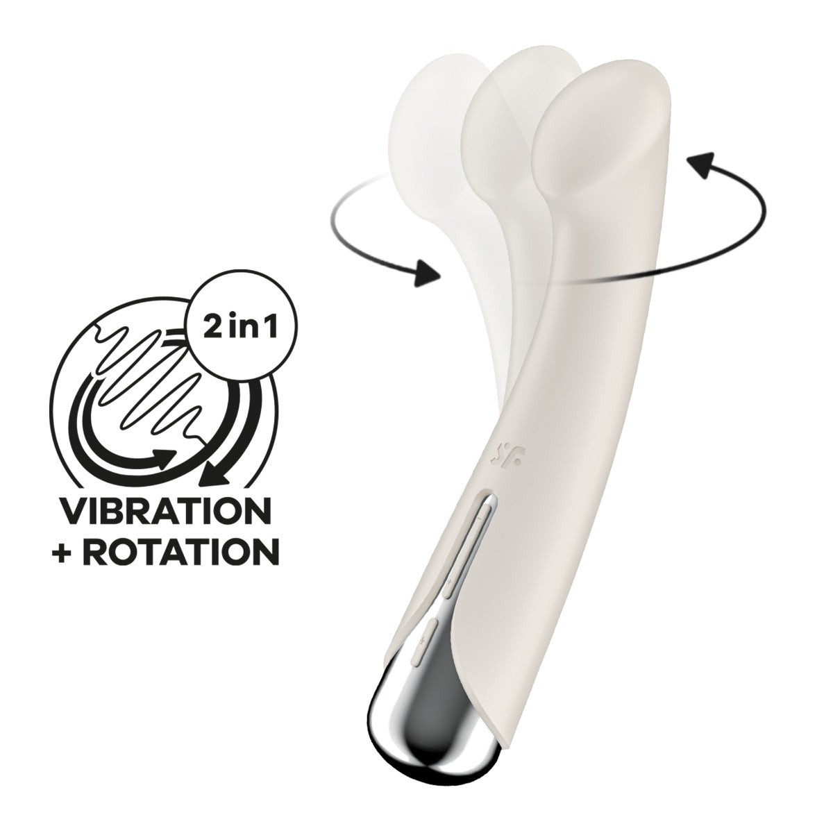 Satisfyer Spinning G-Spot 1 in Beige – alternate product view 