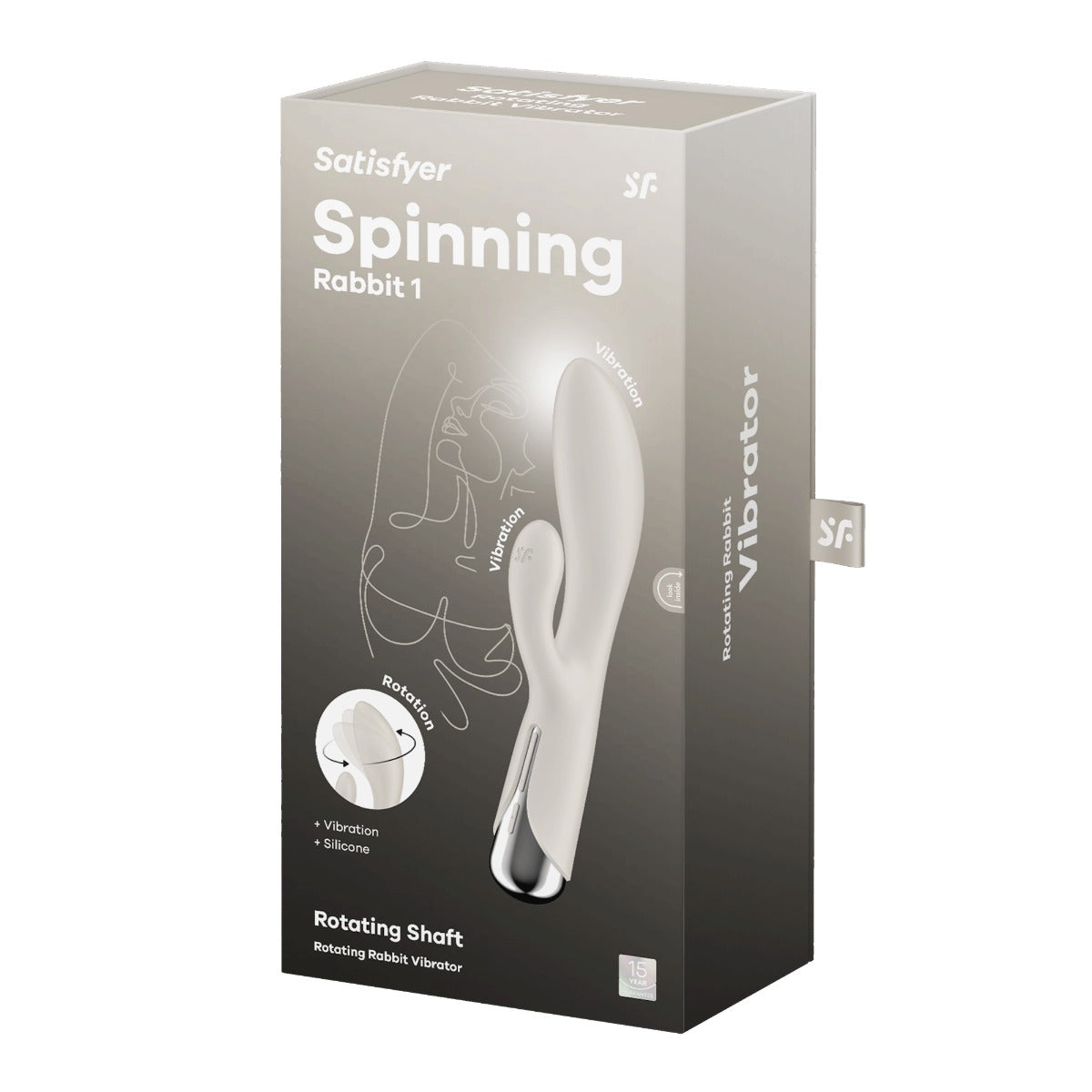 Satisfyer Spinning Rabbit 1 in Beige