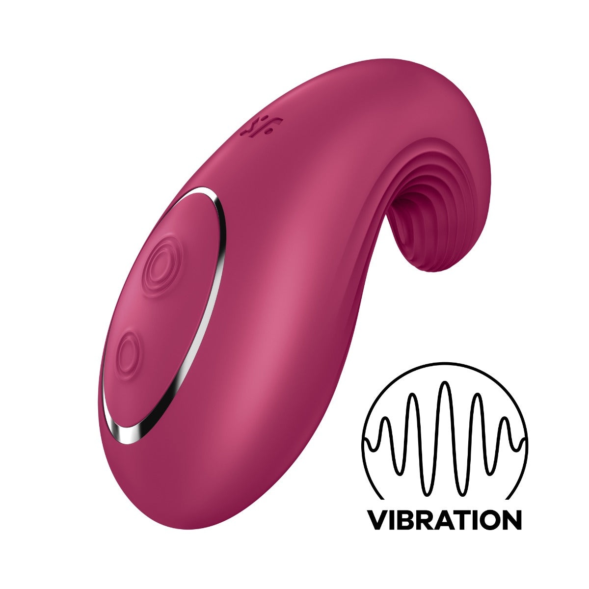 Satisfyer Dipping Delight in Berry – front view 