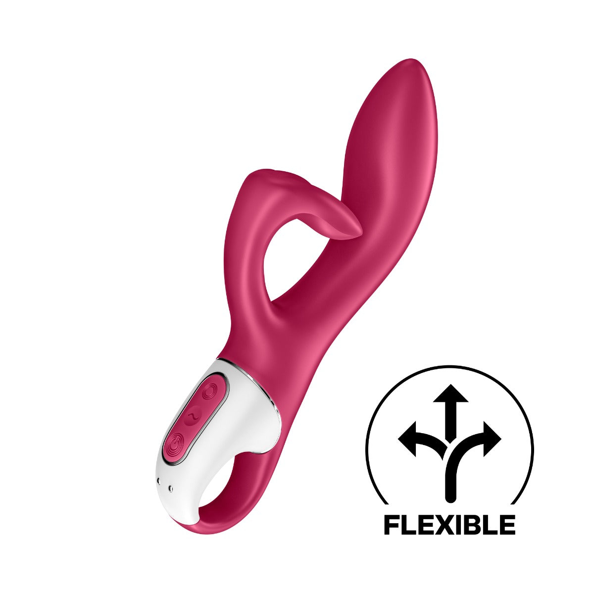 Satisfyer Embrace Me in Berry – front view #Colour_Berry