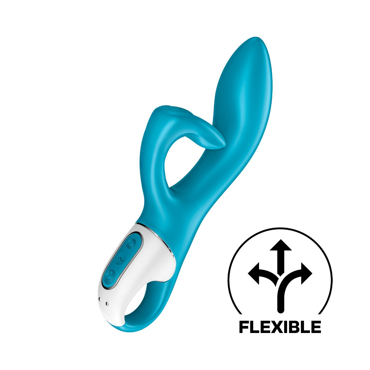 Satisfyer Embrace Me in Turquoise – front view 