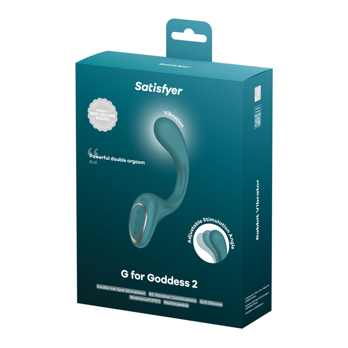 Satisfyer G For Goddess 2 in Bottle Green #Colour_Bottle_Green