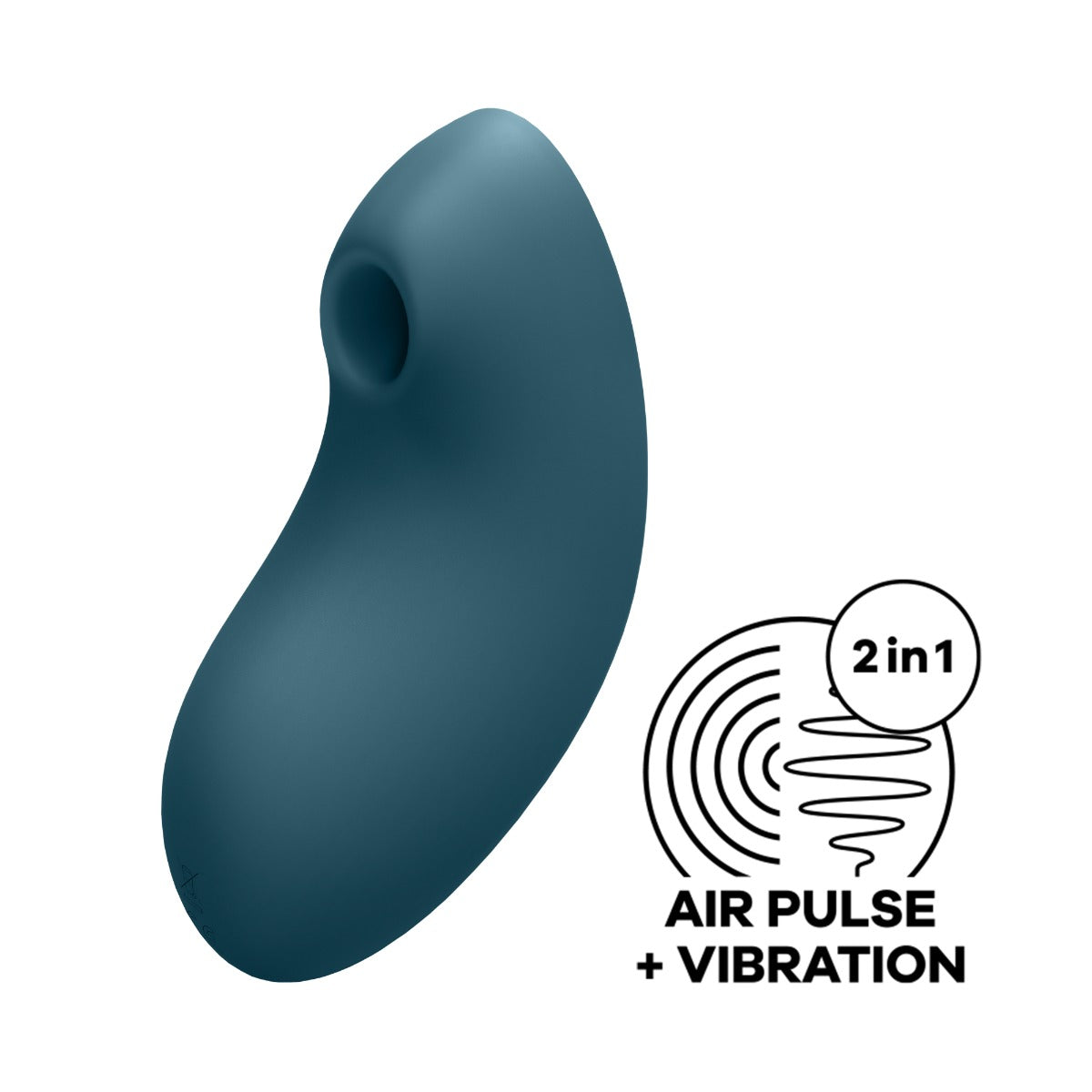 Satisfyer Vulva Lover 2 in Blue – front view