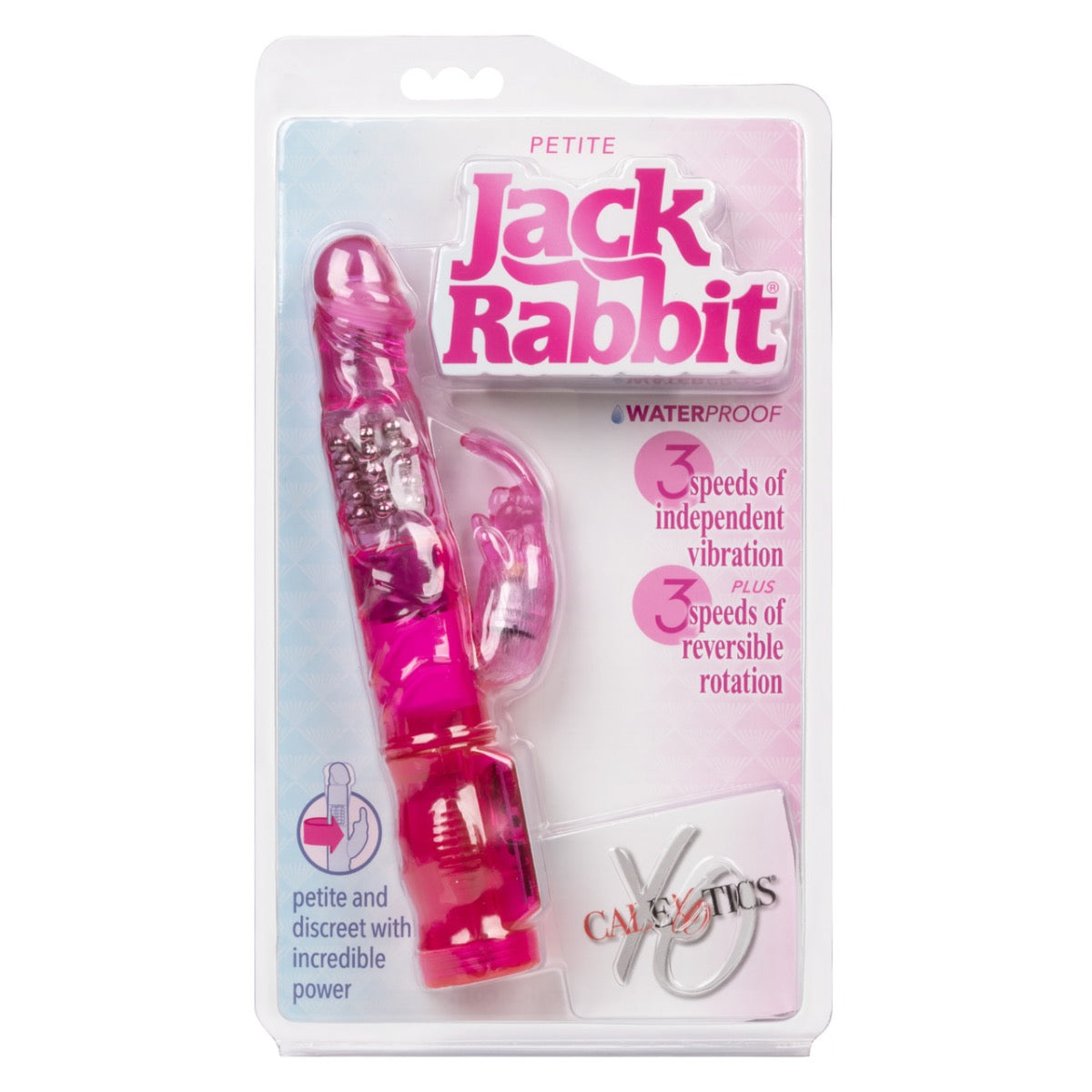 California Exotics Jack Rabbit® Petite in Pink – additional product view