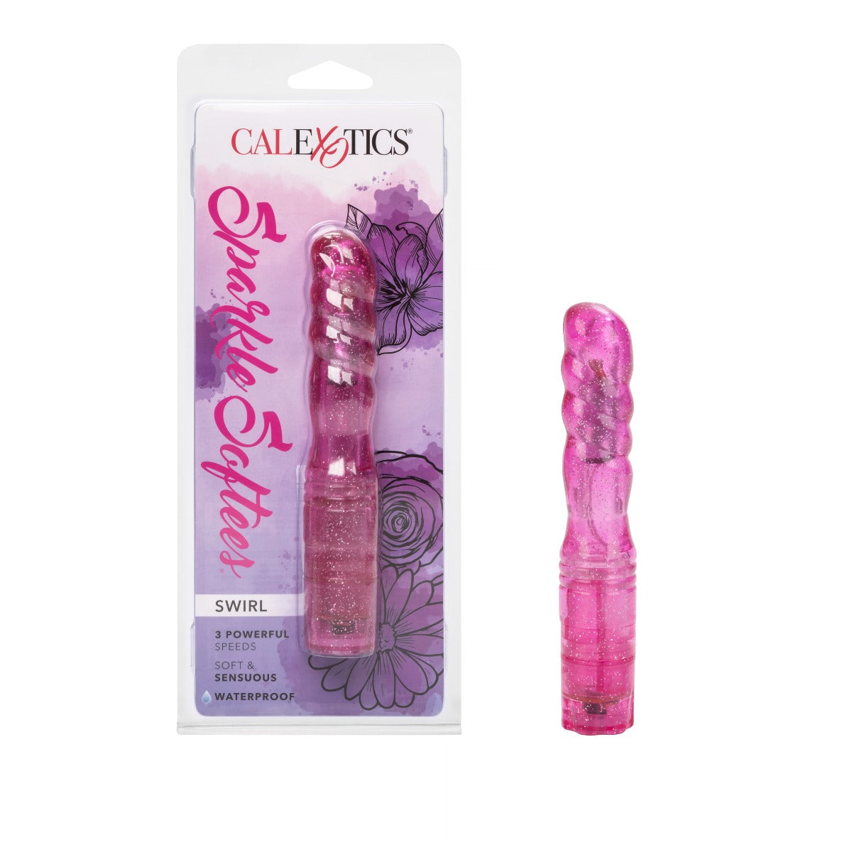 California Exotics Sparkle Softees® Swirl in Red