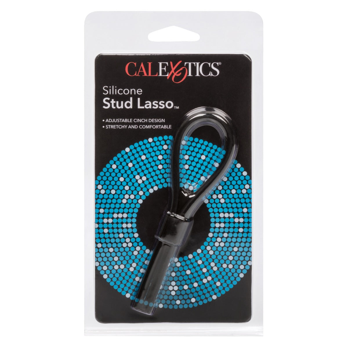 California Exotics Silicone Stud® Lasso in Black – product detail view