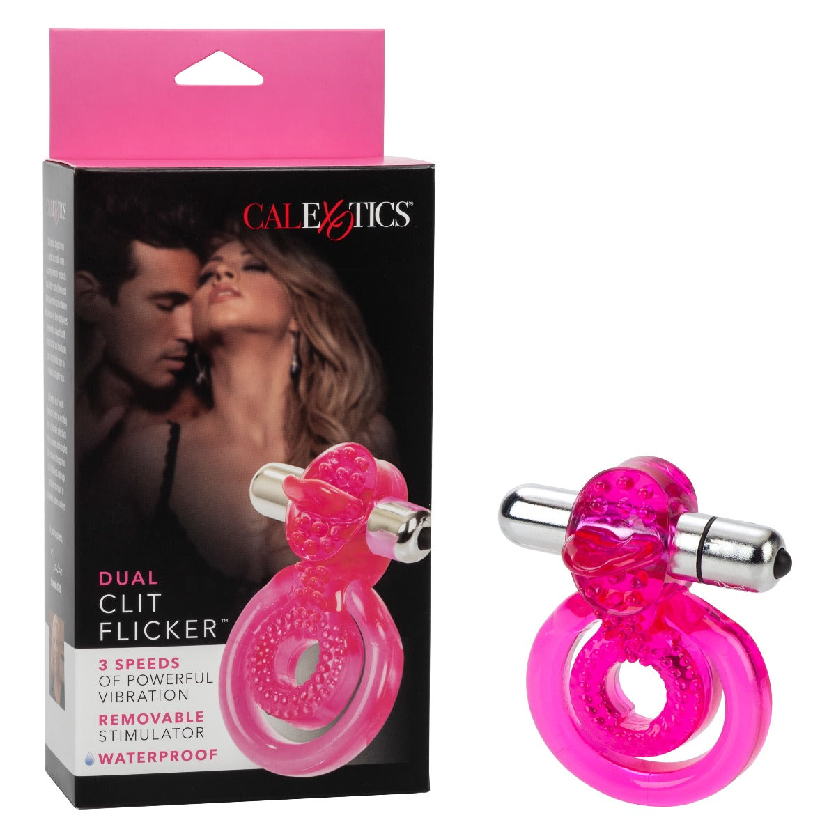 California Exotics Dual Clit Flicker™ in Pink