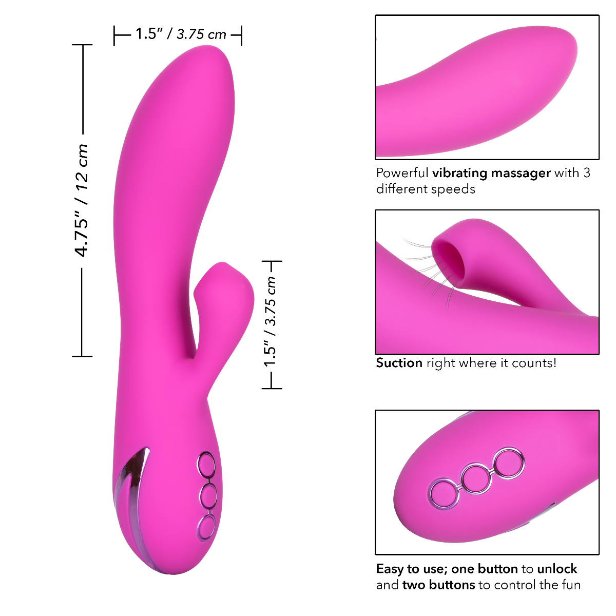 California Exotics California Dreaming® Malibu Minx in Purple – additional product view