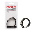 LEATHER C/B STRAP 5-SNAP FASTENER