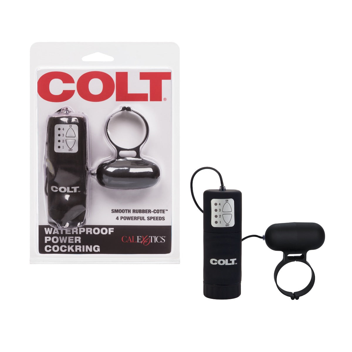 COLT Waterproof Power Cockring in Black