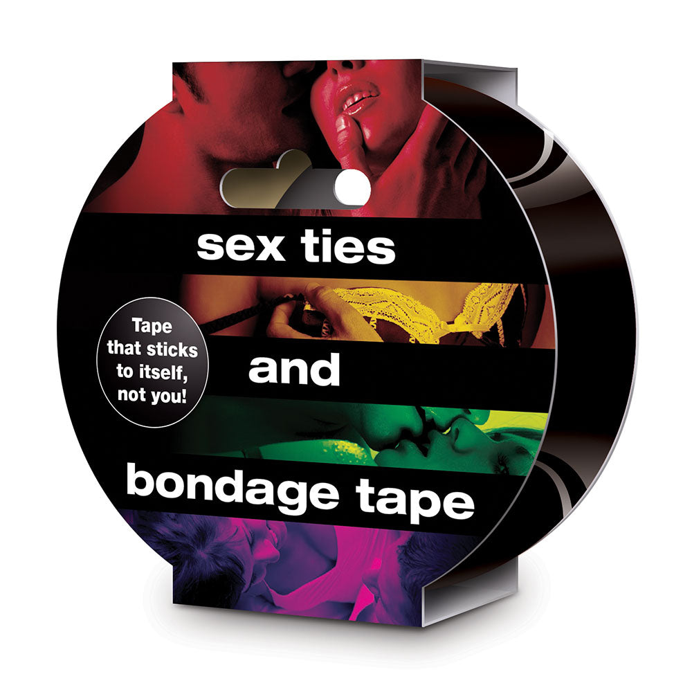 Sex Ties &amp; Bondage Tape - Black product view 