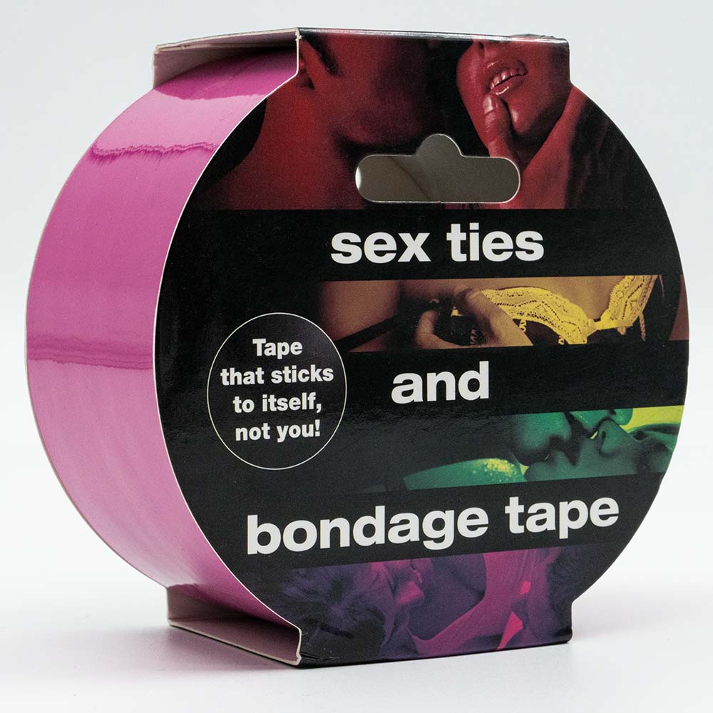 Sex Ties &amp; Bondage Tape - Pink alternate view 