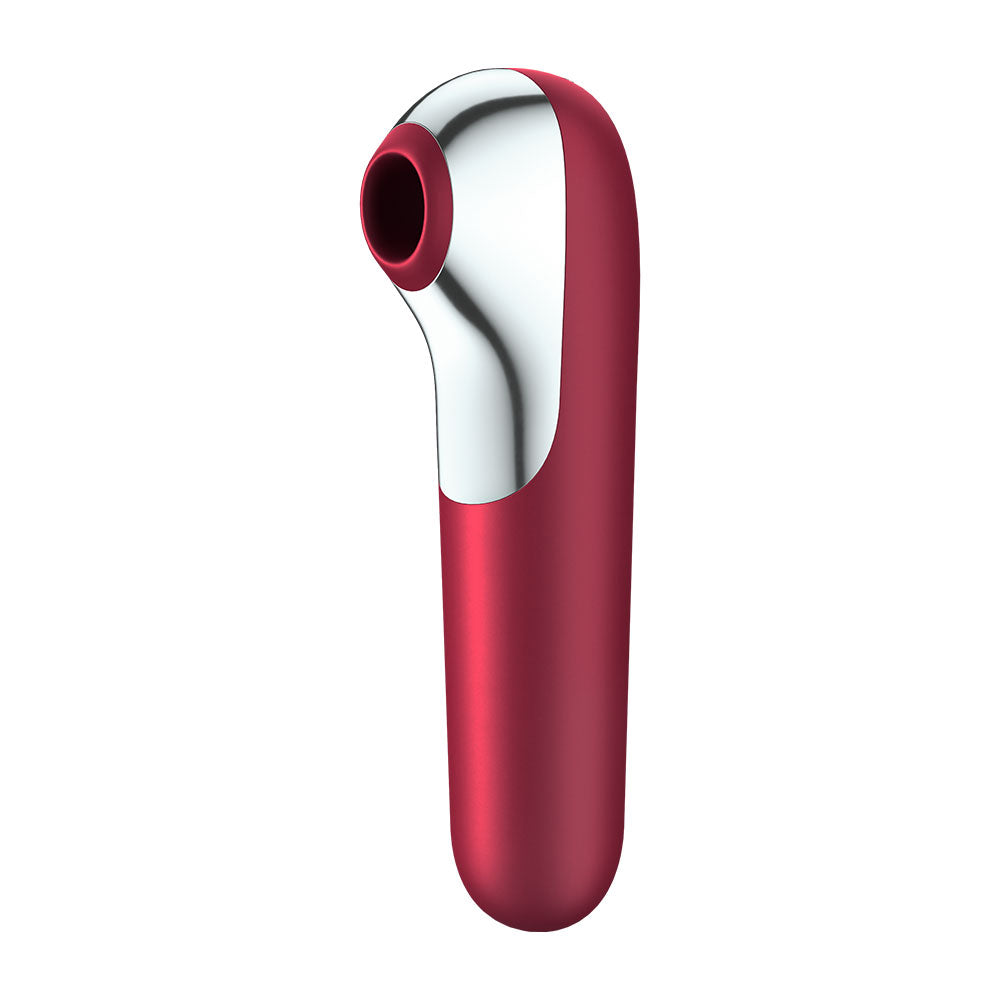 Satisfyer Dual Love Connect App in Pink and Red