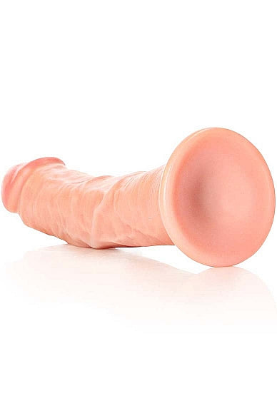 RealRock by Shots Curved Realistic Dildo With Suction Cup – 8" – product detail view