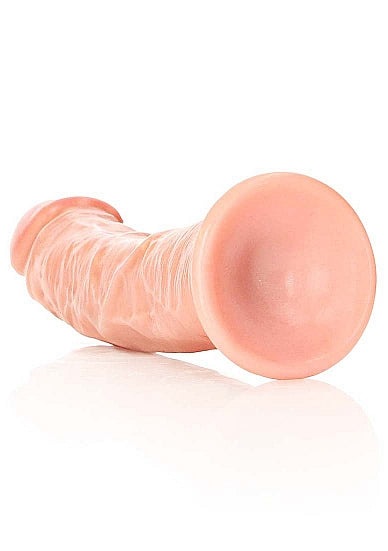 RealRock by Shots Curved Realistic Dildo With Suction Cup – 7" – product detail view
