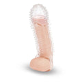 SIZE UP 1.5" SEE-THRU STRETCH EXTENDER WITH LOOP – CLEAR – 6.1”
