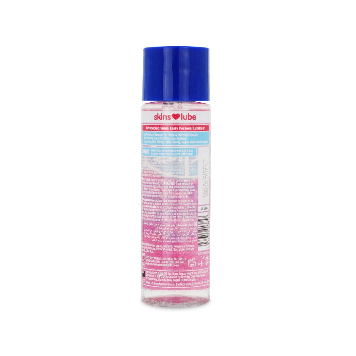Tasty Lube - Birthday Cake Celebration - 4.4 fl oz (130ml) – rear view
