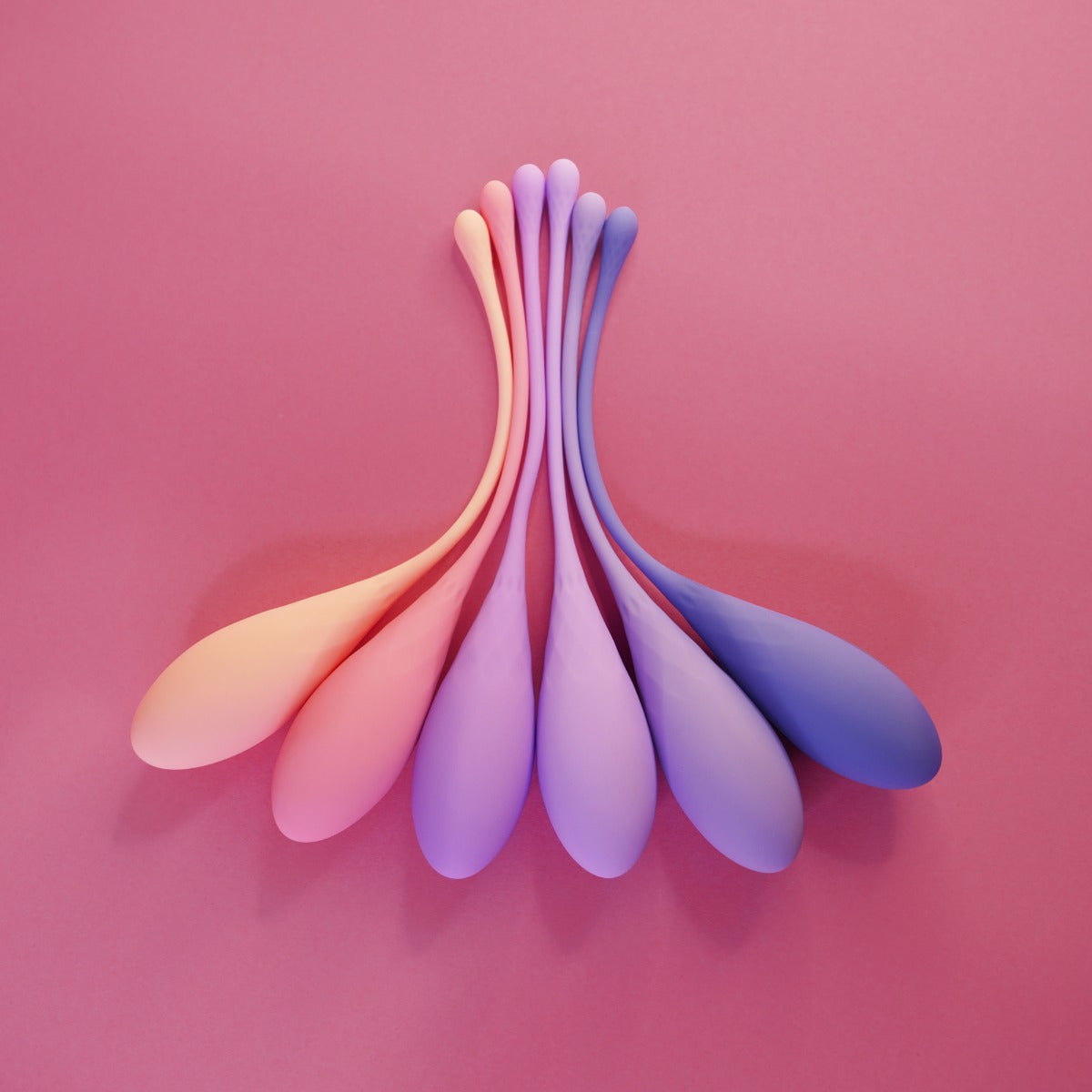 Skins Care® Weighted Kegel Set in Multi-Coloured – alternate product view