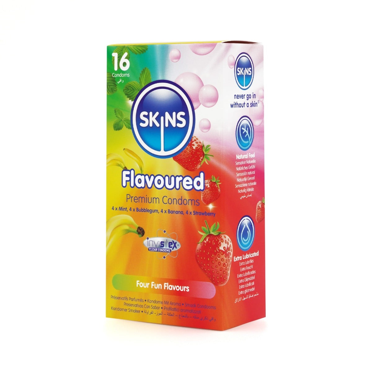 Skins Flavoured Premium Condoms - 16 Pack - product detail 3