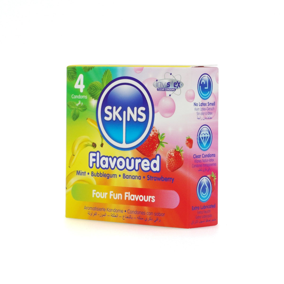 Skins Flavoured Premium Condoms - 4 Pack - product detail 3