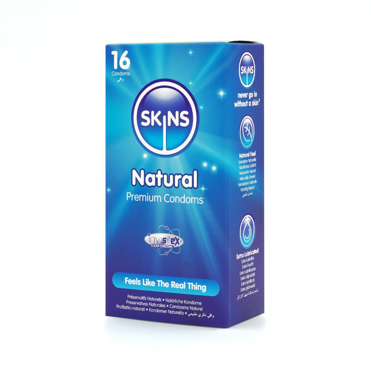 Skins Natural Premium Condoms - 16 Pack - product detail 3