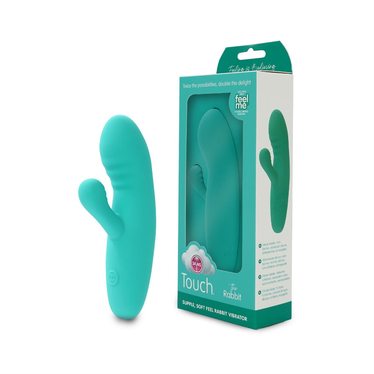 Skins Touch - The Rabbit in Green – with retail packaging