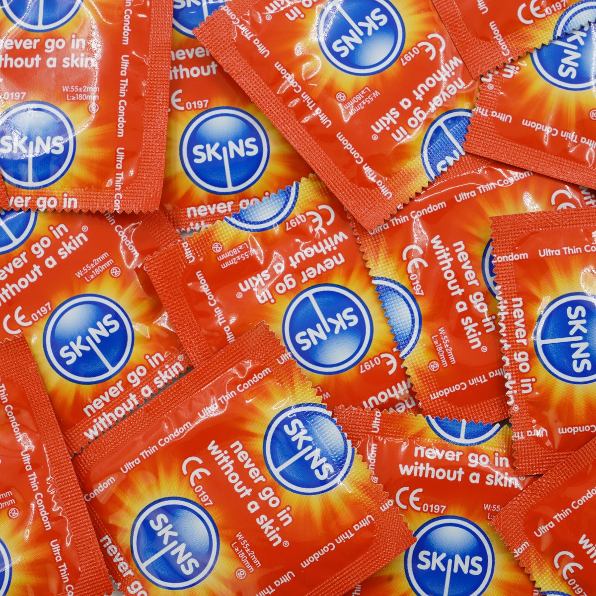 Skins Ultra Thin Premium Condoms - 500 Pack - single foil