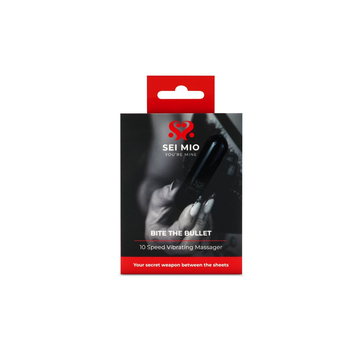 Bite the Bullet in Black – with retail packaging