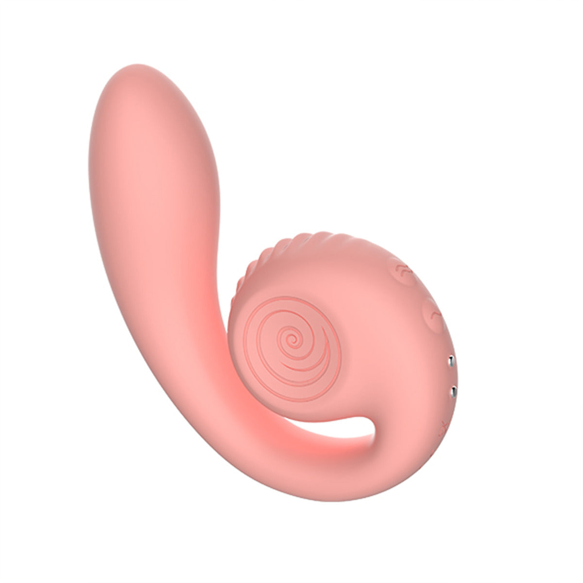 Snail Vibe Snail Gizi in Peachy Pink – rear angled view 