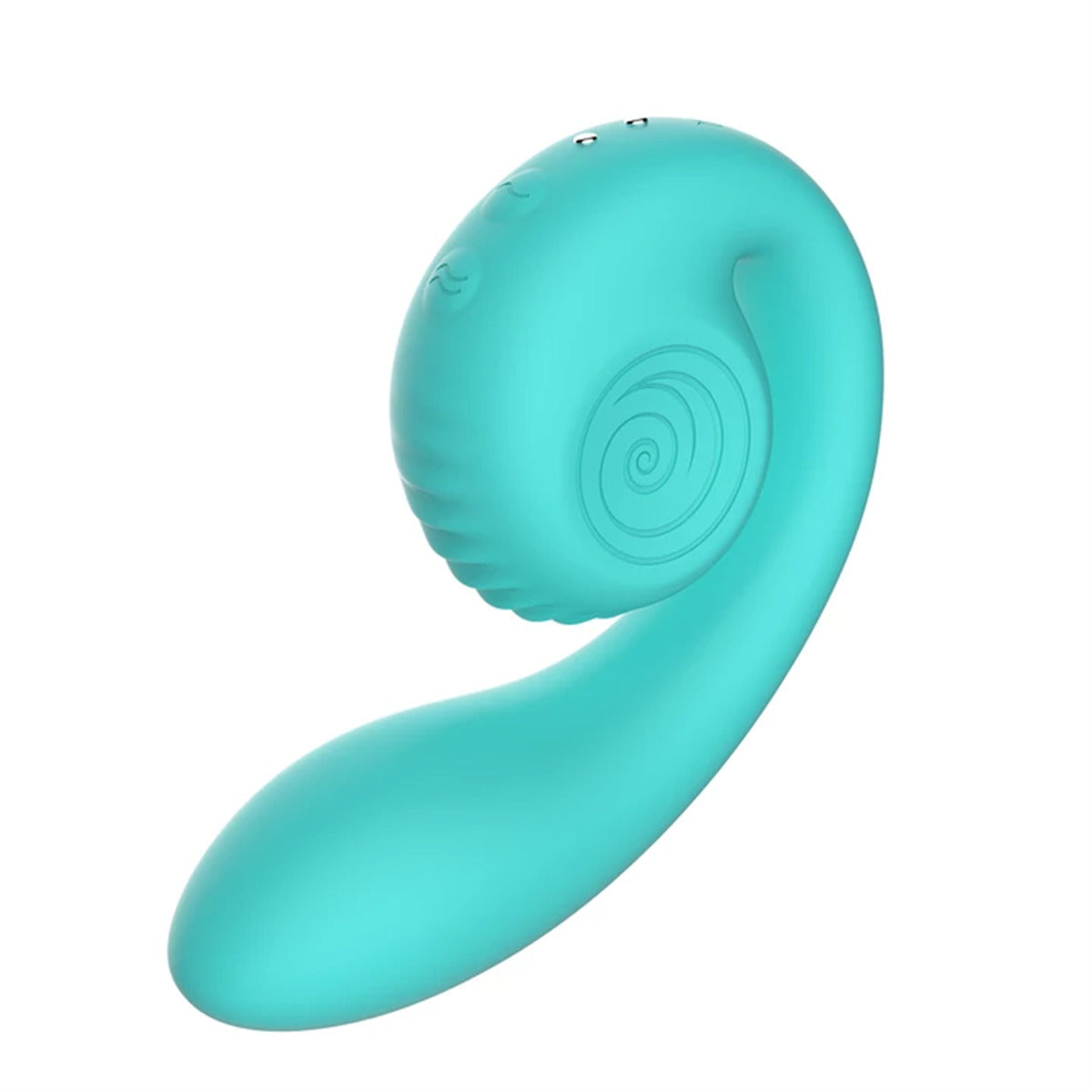 Snail Vibe Snail Gizi in Teal – angled view 