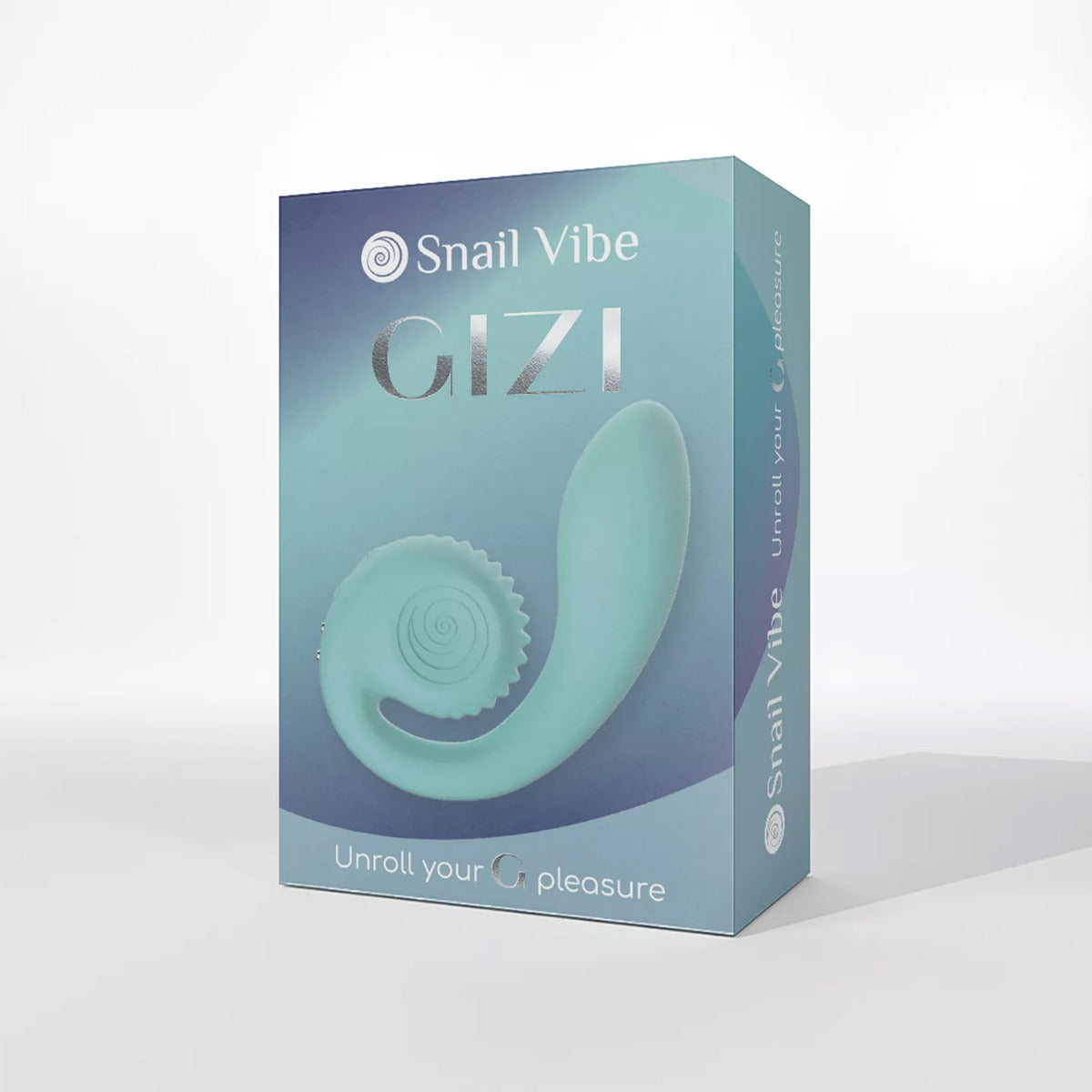 Snail Vibe Snail Gizi in Teal – with retail packaging 