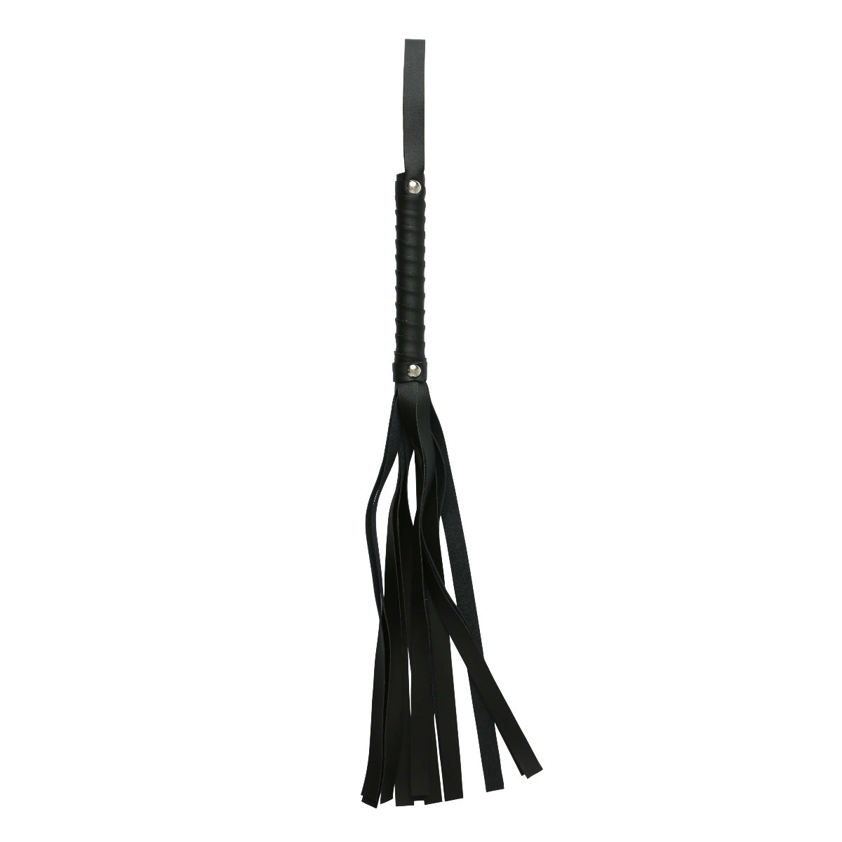 Black Faux Leather Flogger – additional view