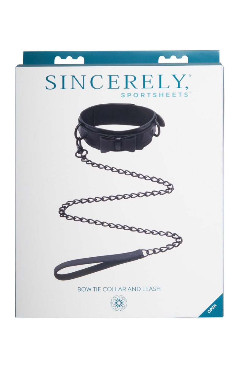 Sincerely®  Bow Tie Collar &amp; Leash – alternate view