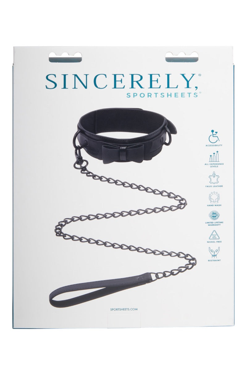 Sincerely®  Bow Tie Collar &amp; Leash – additional view