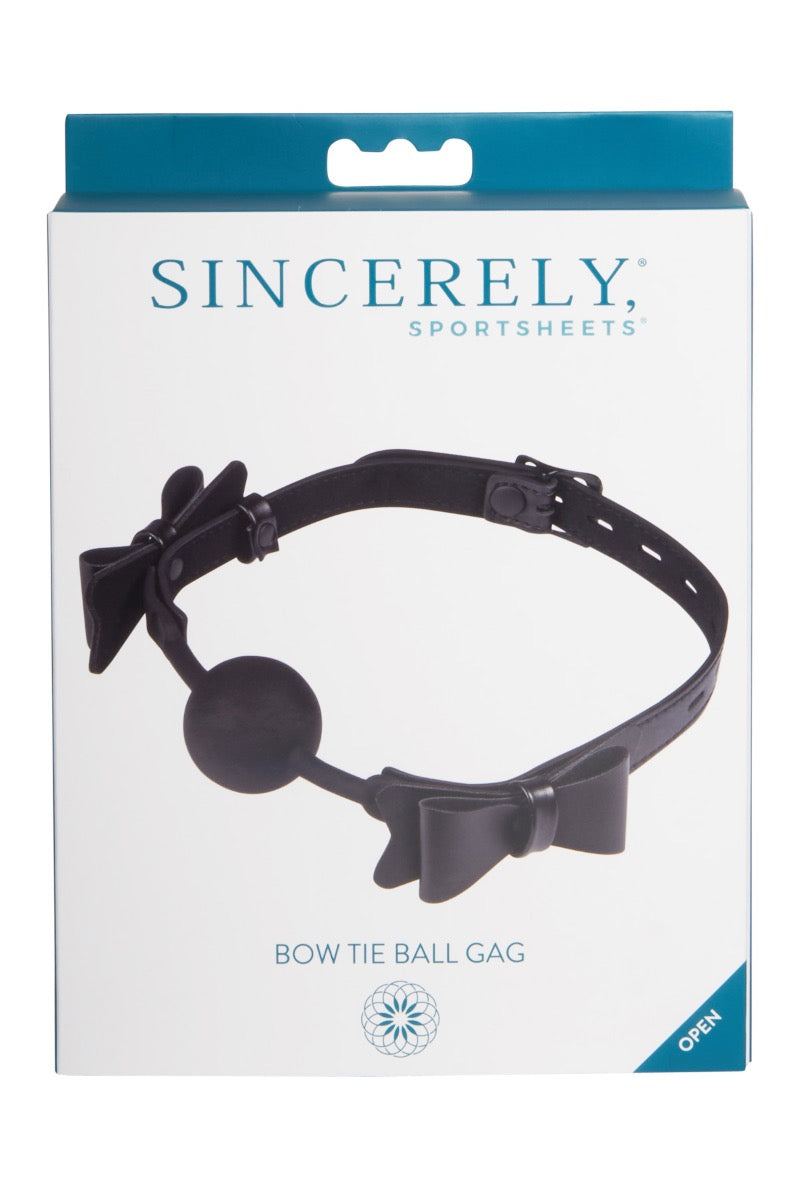 Sincerely® Bow Tie Ball Gag – alternate view