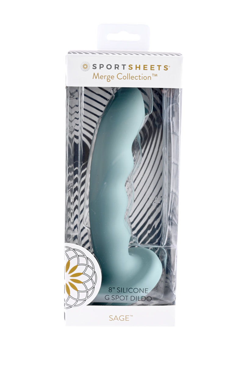 Sportsheets Sage™ 8" – with retail packaging