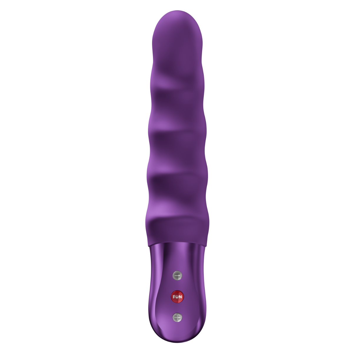 Fun Factory Stronic Surf Thrusting Pulsator in Dark Violet – front view