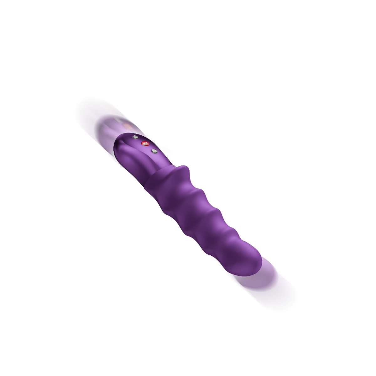 Fun Factory Stronic Surf Thrusting Pulsator in Dark Violet – thrusting mechanism detail