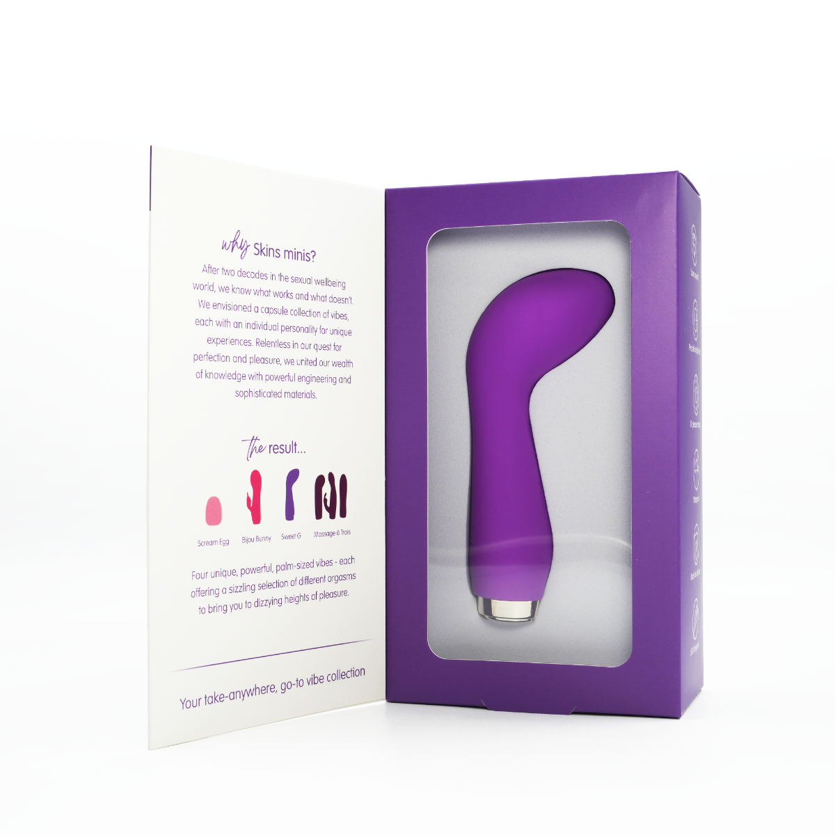 Minis - The Sweet G in Purple – with retail packaging