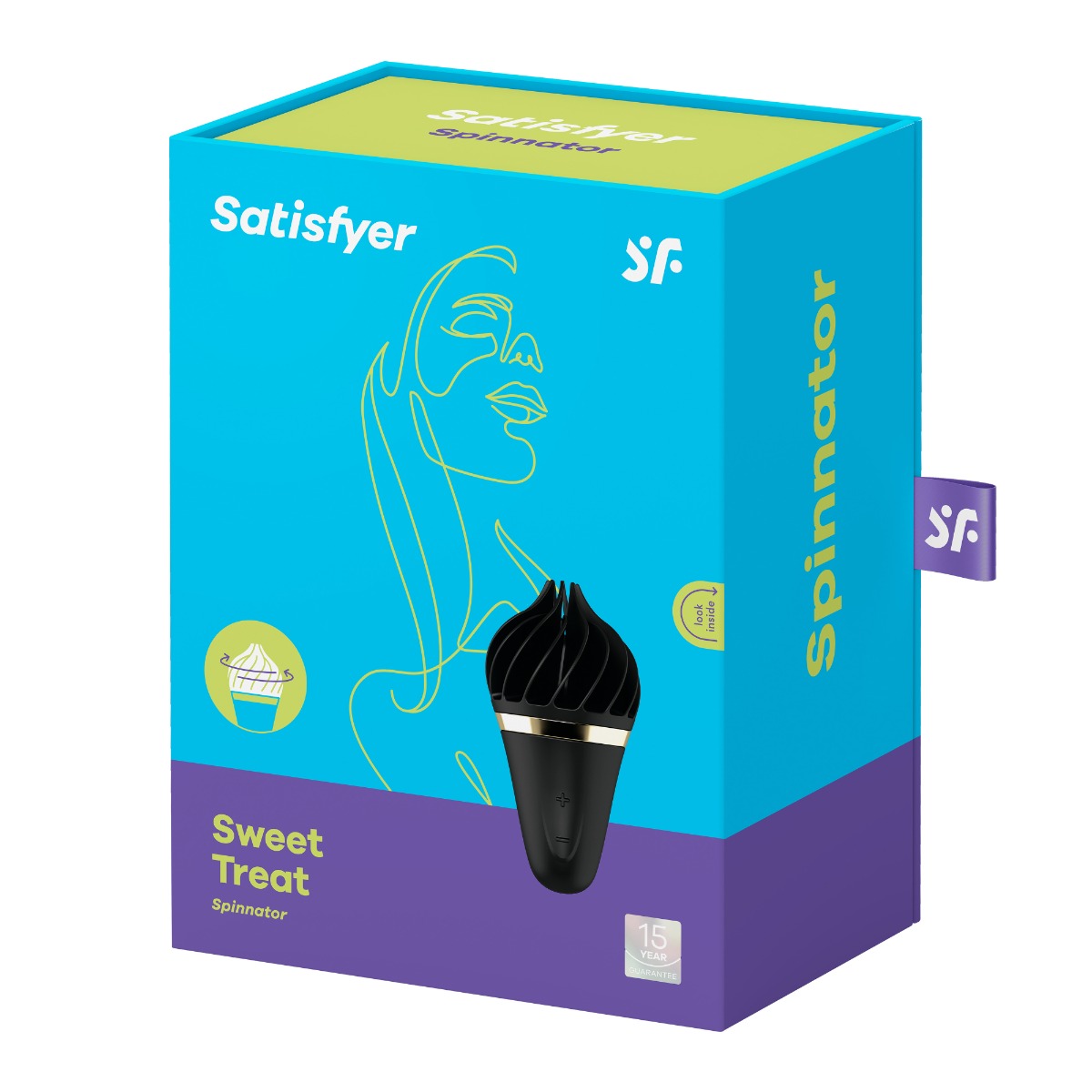 Satisfyer Sweet Treat in Black/Gold 