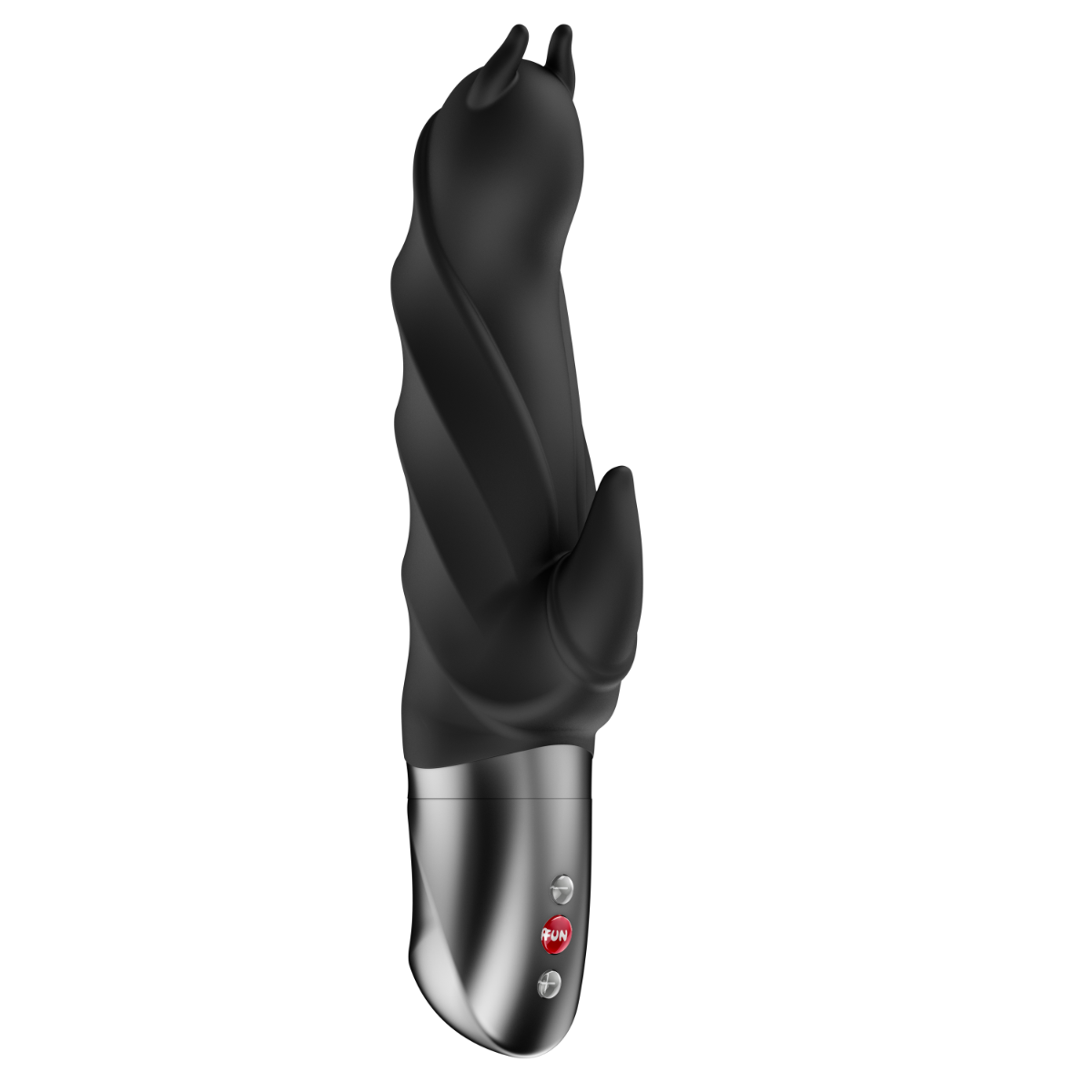 Fun Factory Darling Devil - Rabbit Vibrator in Black – additional product view 