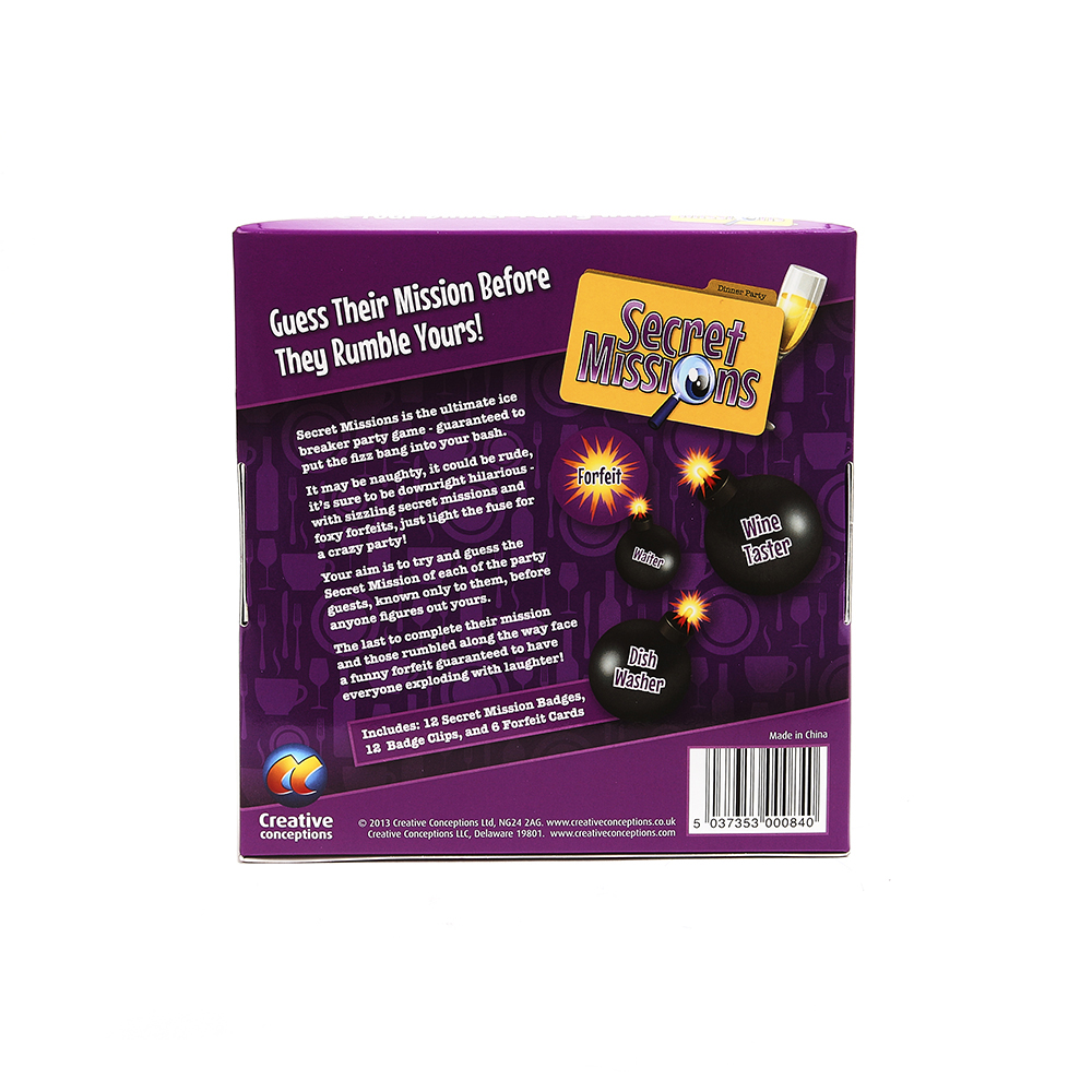 Creative Conceptions Secret Missions - Dinner Party – additional product view