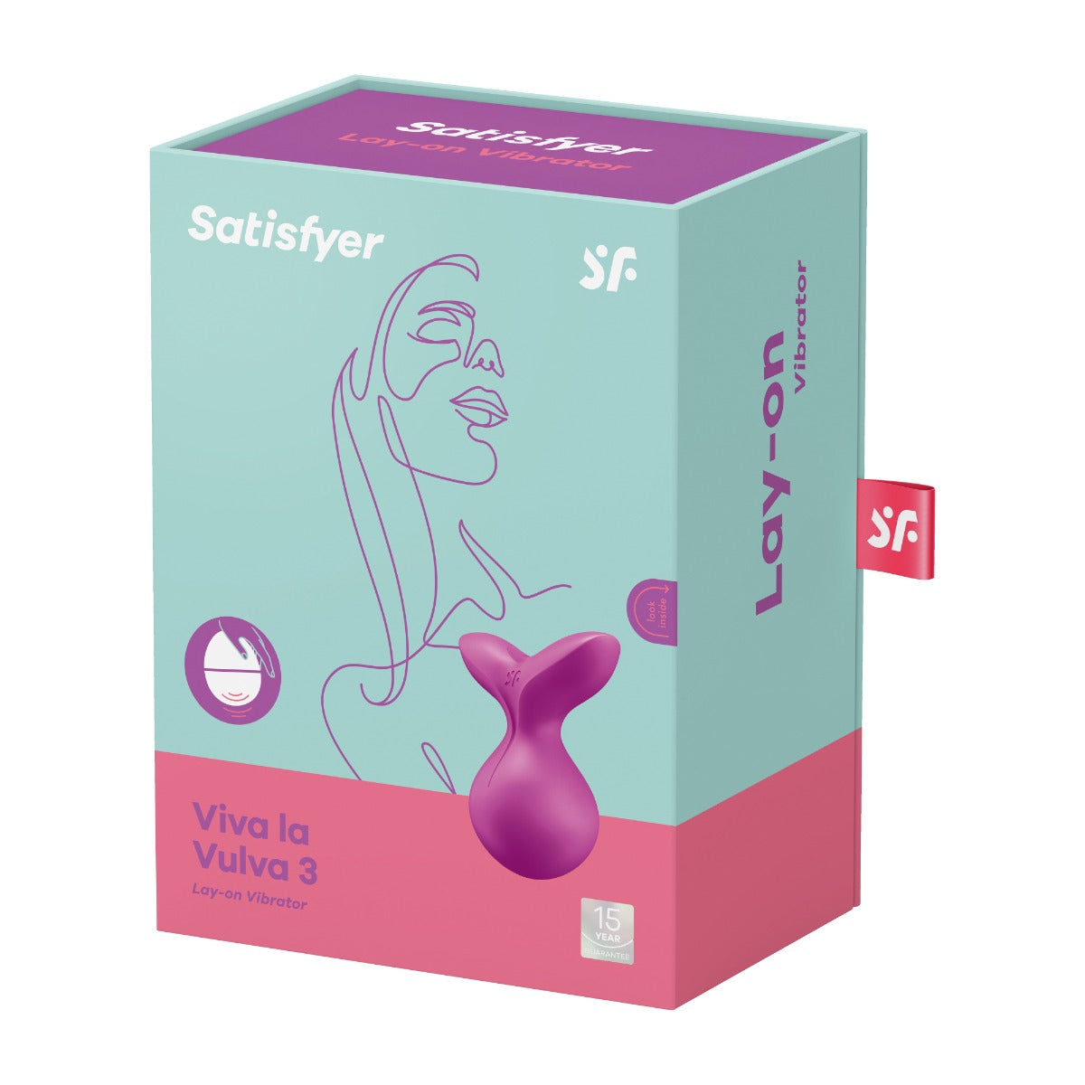 Satisfyer Viva La Vulva 3 in Violet